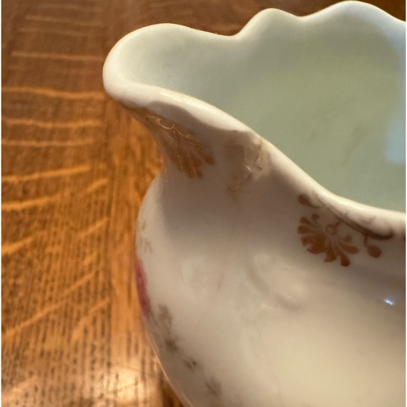 Pretty Vintage cream and sugar set - Picture 6 of 8